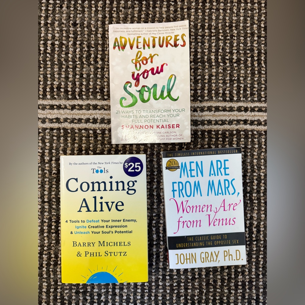 Set of Three Inspirational Books